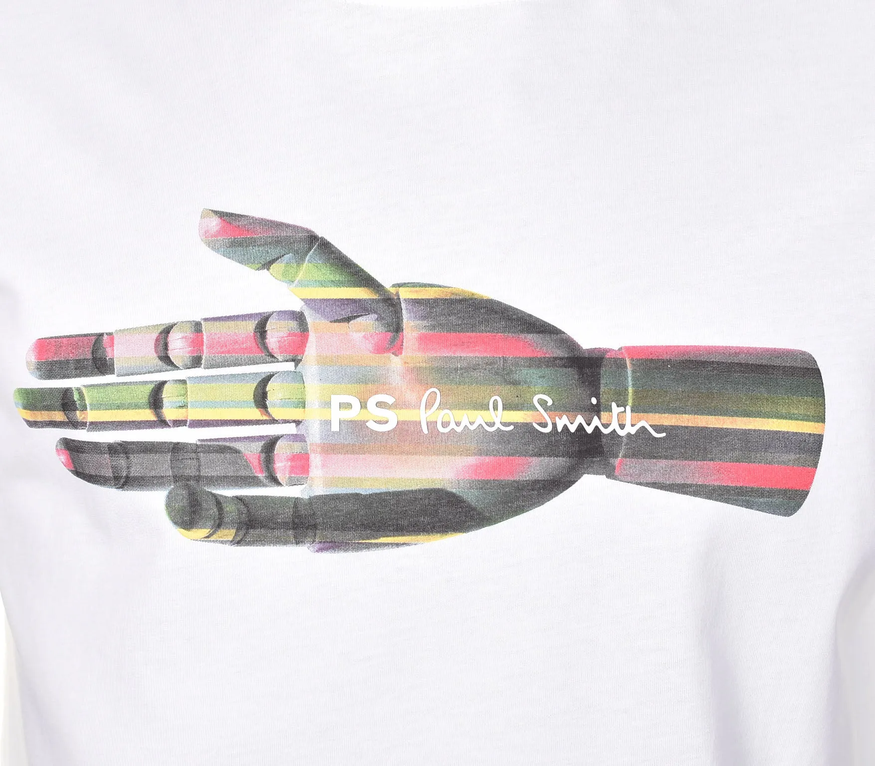 Regular Fit Hand T Shirt White sold by RAGAZZI product image thumbnail 3