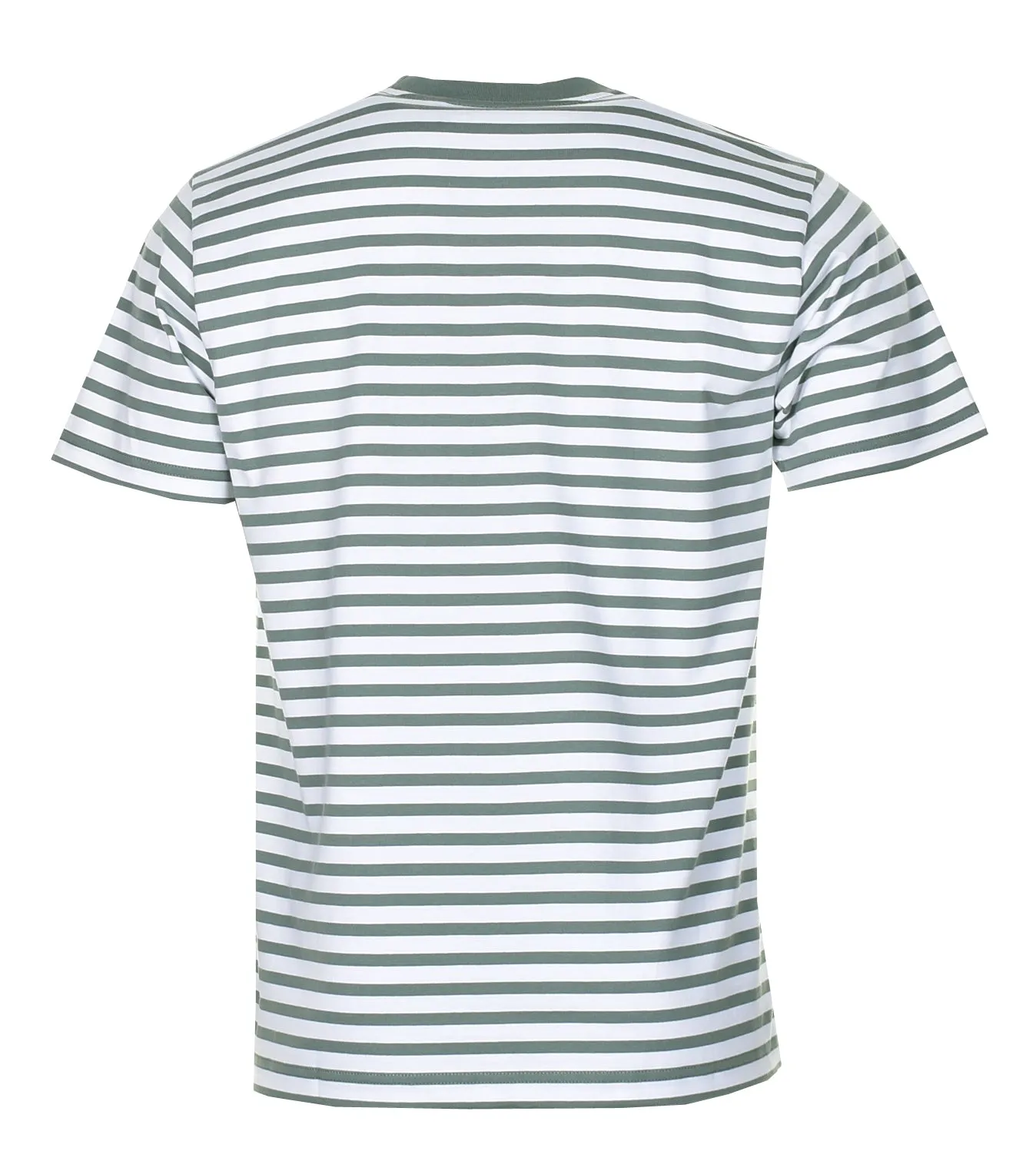 Seidler Pocket Stripe T Shirt Park / White sold by RAGAZZI product image thumbnail 2