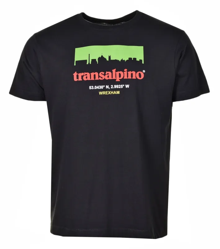 Wrexham Skyline T Shirt Black sold by RAGAZZI