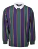 Long Sleeve Ruben Rugby Shirt Striped Discovery Green sold by RAGAZZI