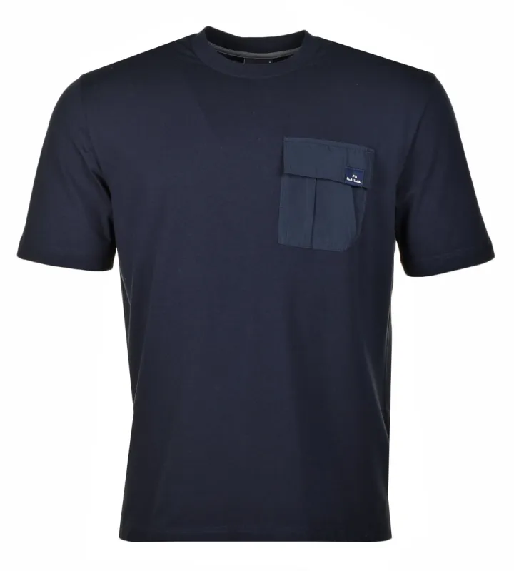 Pocket T Shirt Very Dark Navy sold by RAGAZZI