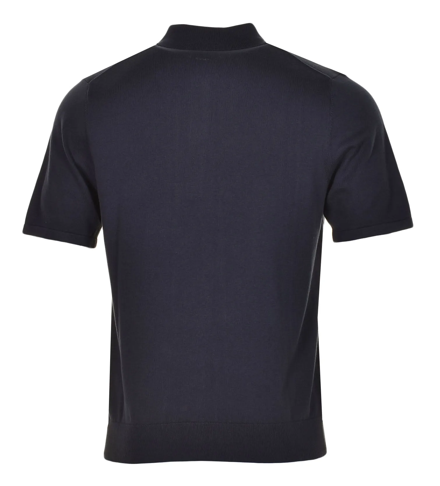 Regular Fit Knitted Short Sleeve Polo Shirt Dark Navy sold by RAGAZZI product image thumbnail 2