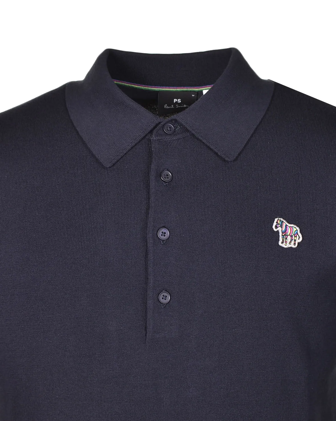 Regular Fit Knitted Short Sleeve Polo Shirt Dark Navy sold by RAGAZZI product image thumbnail 3