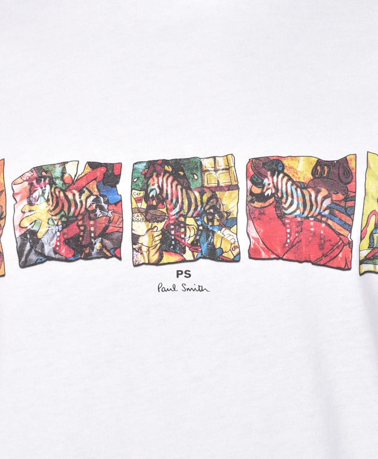 Regular Fit Zebras T Shirt White sold by RAGAZZI product image thumbnail 3