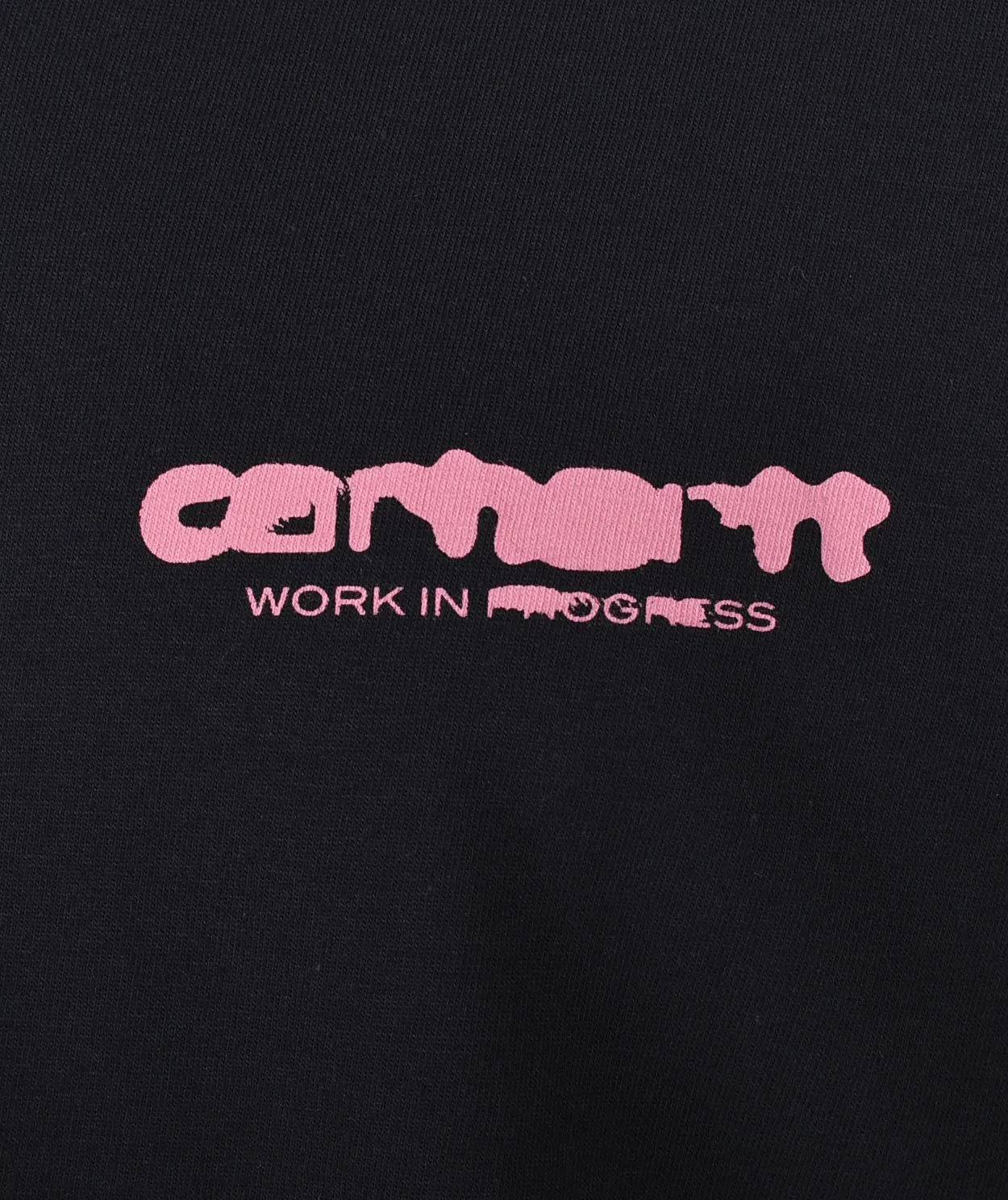 Short Sleeve Ink Bleed T Shirt Black sold by RAGAZZI product image thumbnail 3