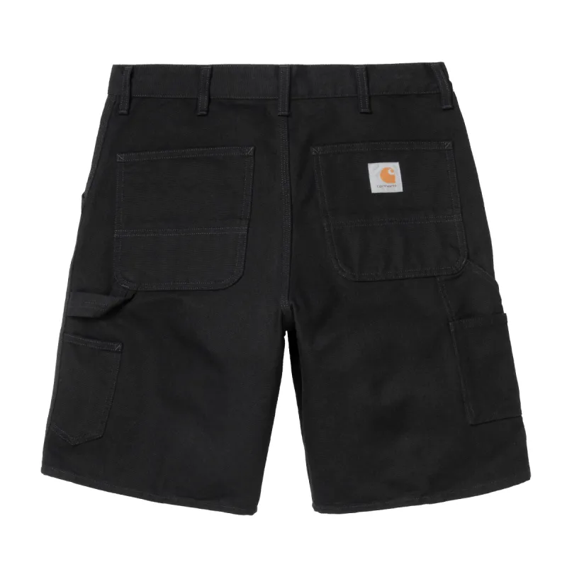 Single Knee Shorts Dearborn Canvas Black Stone Rinsed sold by RAGAZZI