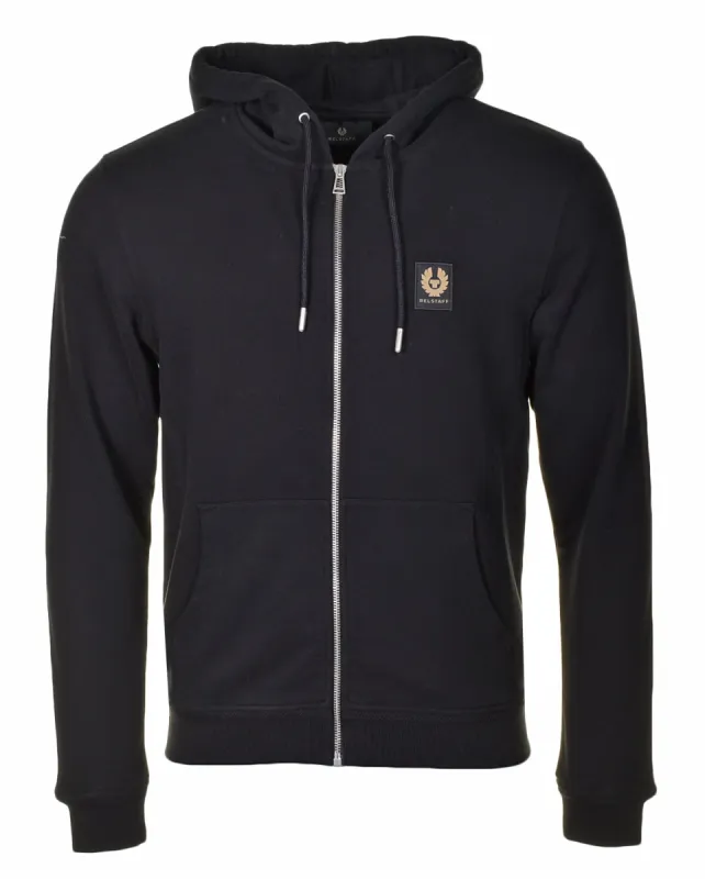 Full Zip Hoody Black made by Belstaff