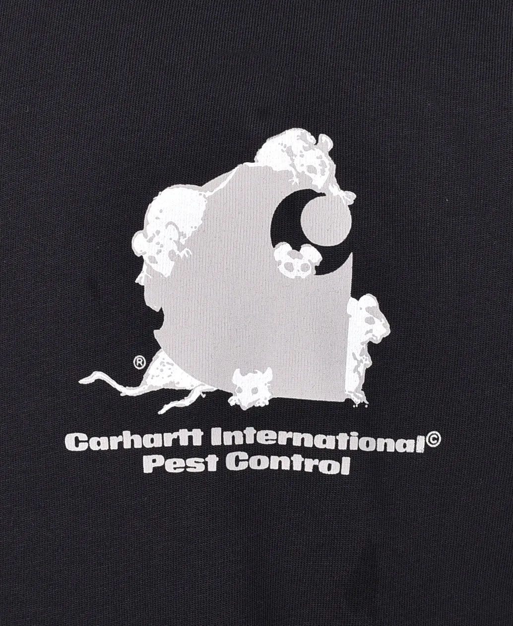 Short Sleeve Pest Control T Shirt Black sold by RAGAZZI product image thumbnail 3