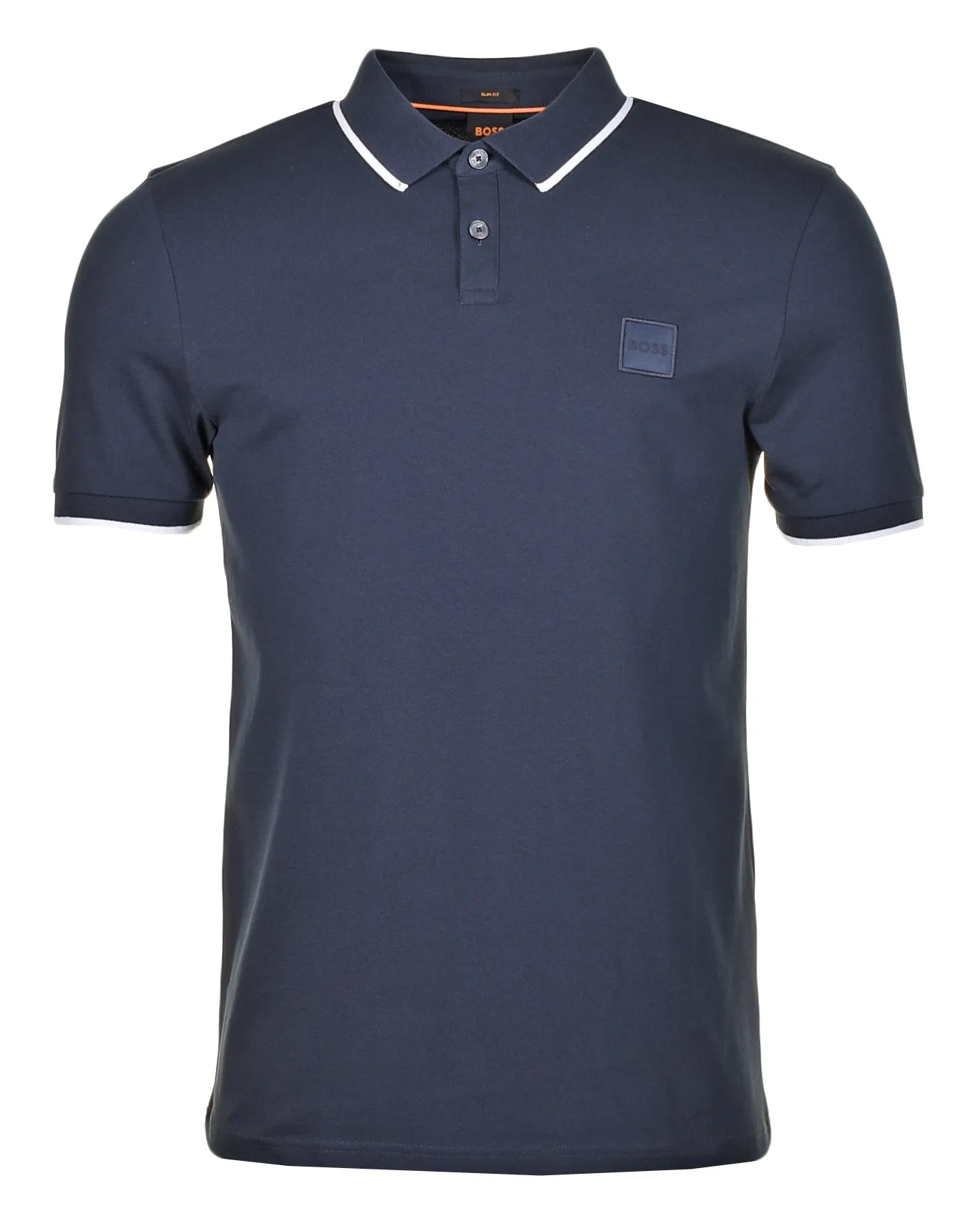 Passertip Short Sleeve Polo Shirt Dark Blue sold by RAGAZZI