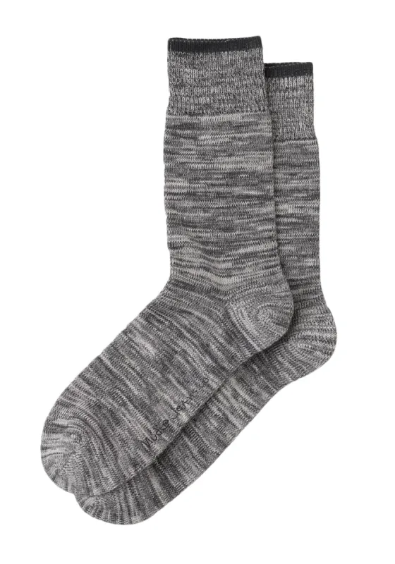 Rasmusson Multi Yarn Socks Dark Grey sold by RAGAZZI