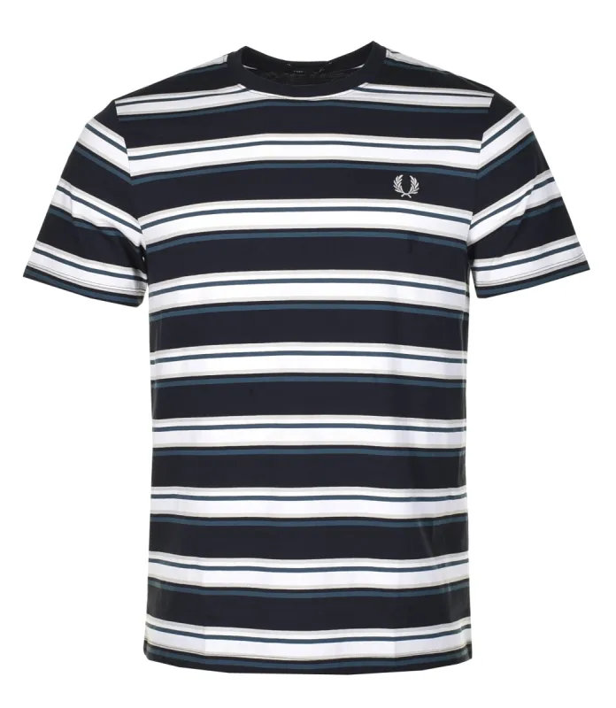 Stripe T Shirt Navy sold by RAGAZZI