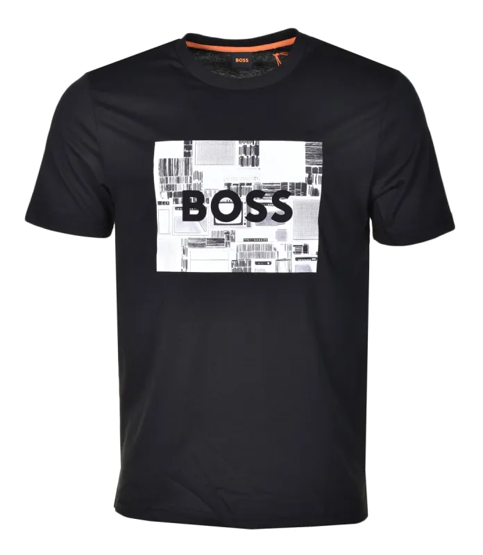 Teeheavy Logo T Shirt Black sold by RAGAZZI