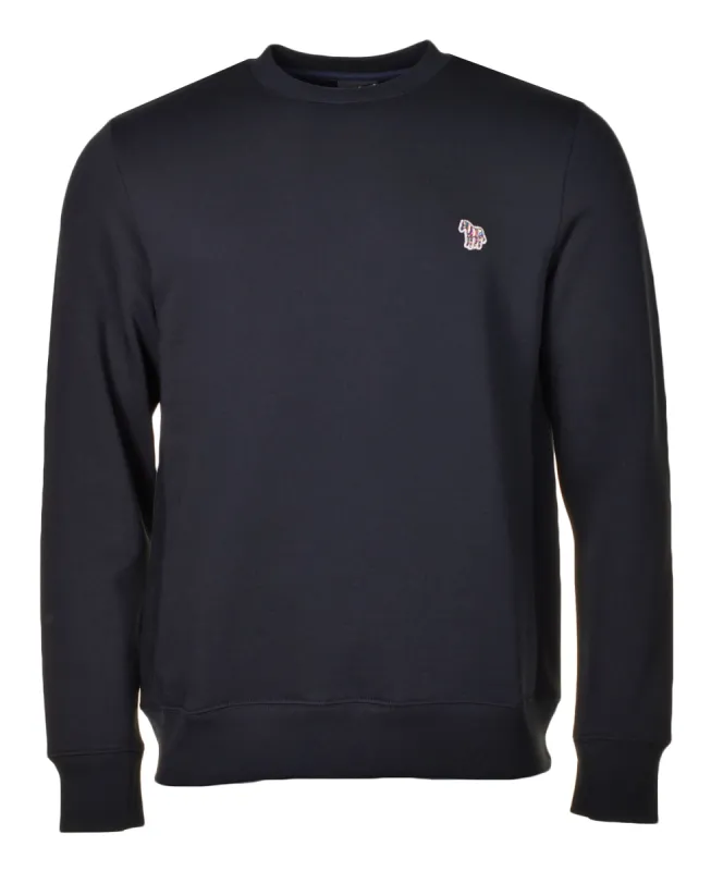 Zebra Crew Sweatshirt Black sold by RAGAZZI