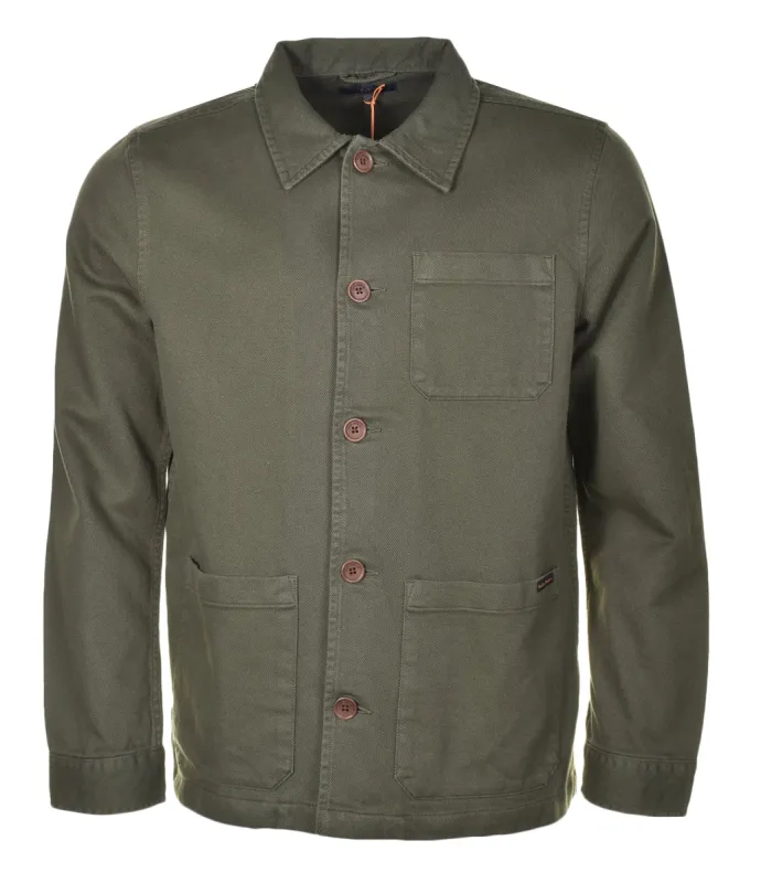 Barney Worker Jacket Olive sold by RAGAZZI