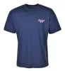 Short Sleeve Friendship T Shirt Airforce Blue Light Pink sold by RAGAZZI