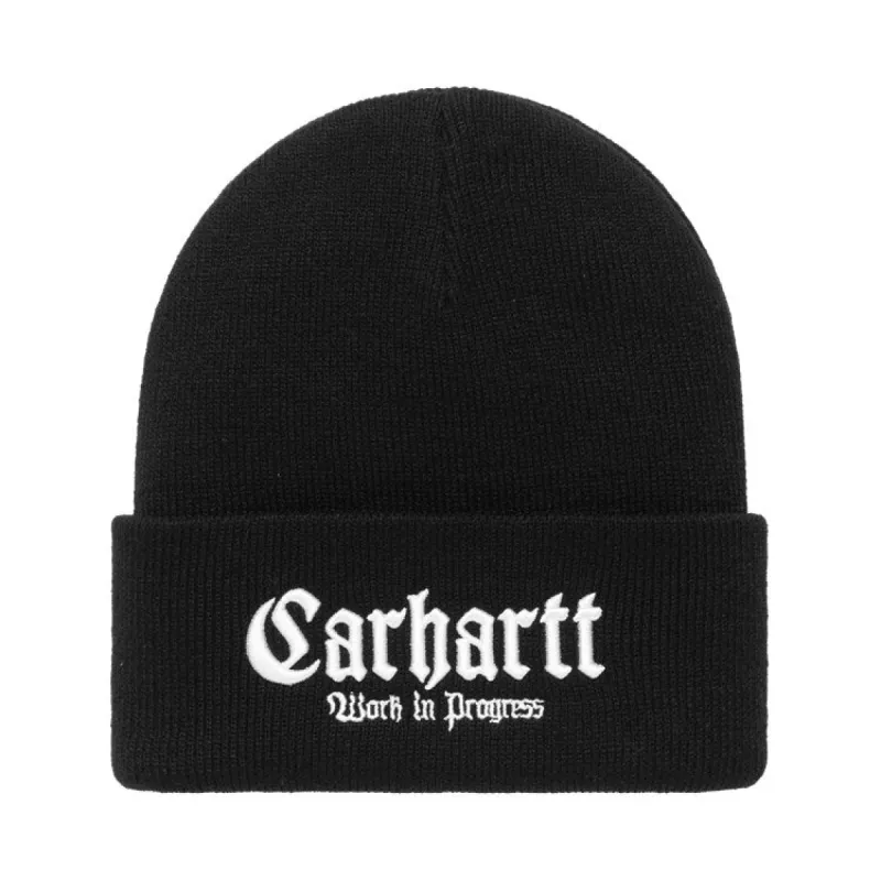 Onyx Beanie Hat Black sold by RAGAZZI