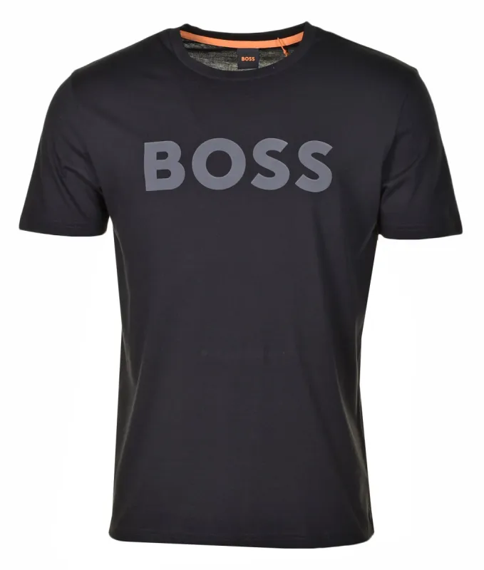 Thinking 1 Short Sleeve T Shirt 005 Black sold by RAGAZZI