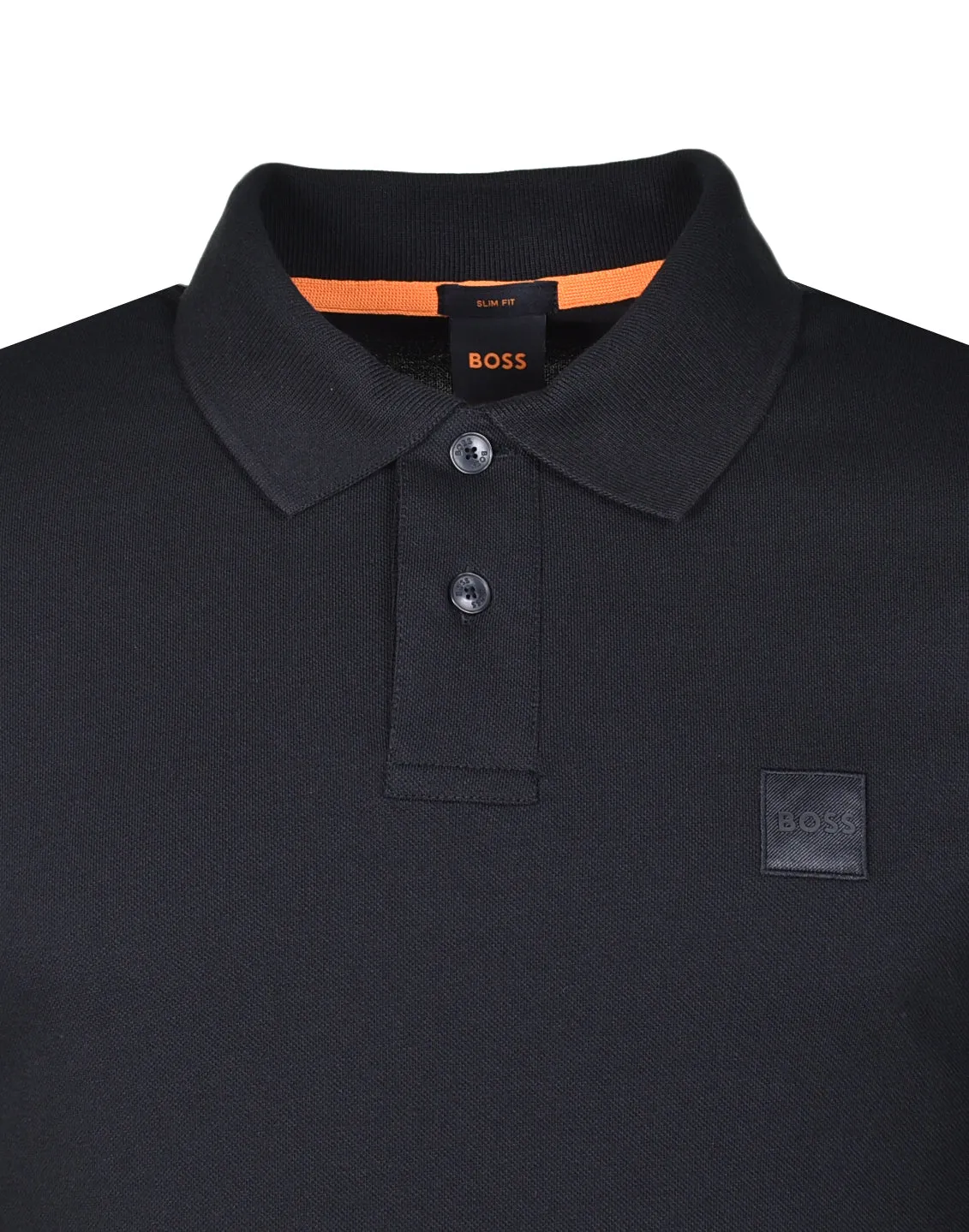 Passerby Long Sleeve Polo Shirt Black sold by RAGAZZI product image thumbnail 3