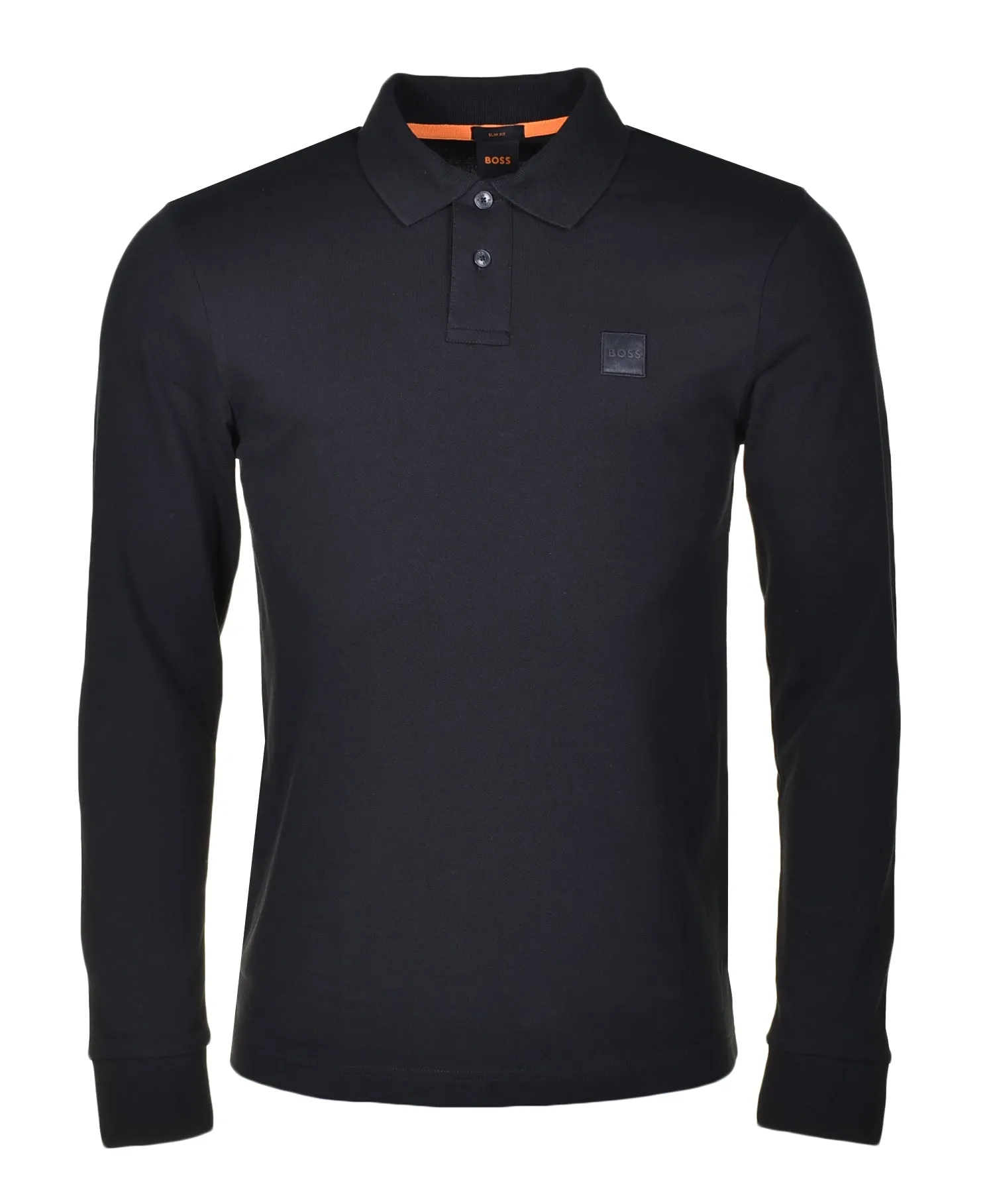 Passerby Long Sleeve Polo Shirt Black sold by RAGAZZI