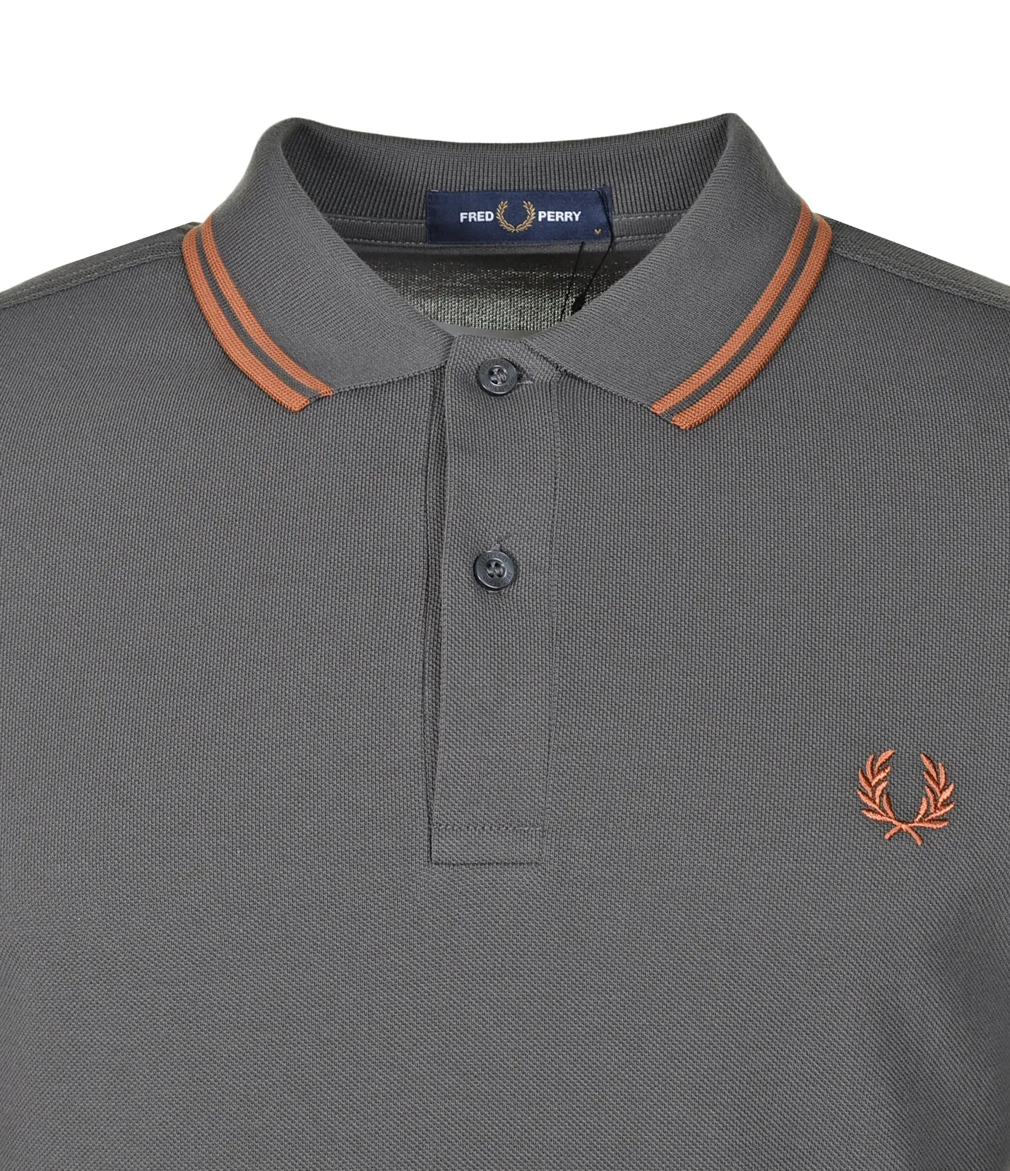 Twin Tipped Polo Shirt Field Green Nut Flake sold by RAGAZZI product image thumbnail 3