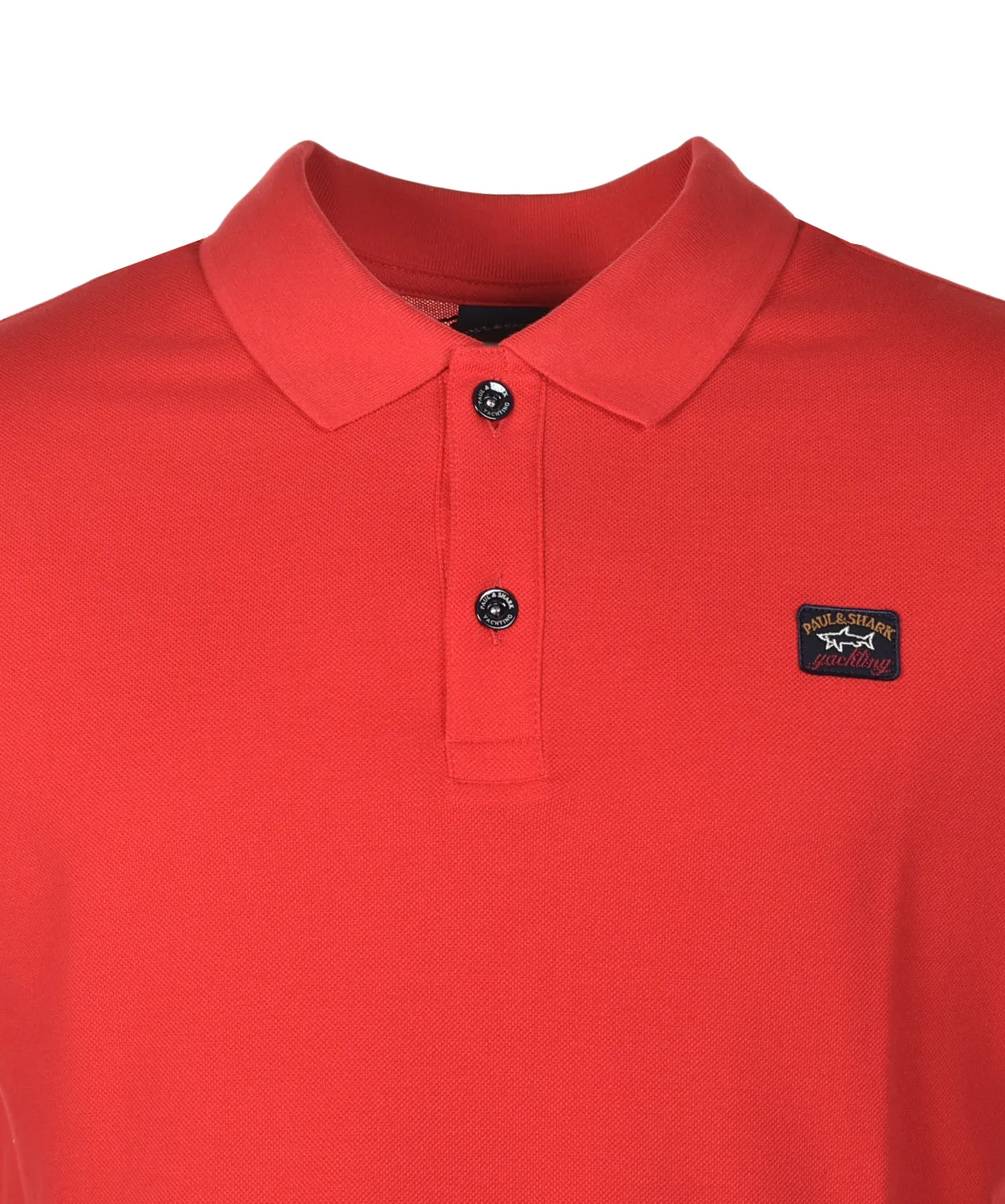 Short Sleeve Polo Shirt Bright Red sold by RAGAZZI product image thumbnail 3