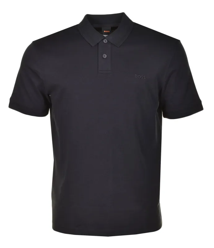 Pe Interlock Short Sleeve Polo Shirt Black sold by RAGAZZI
