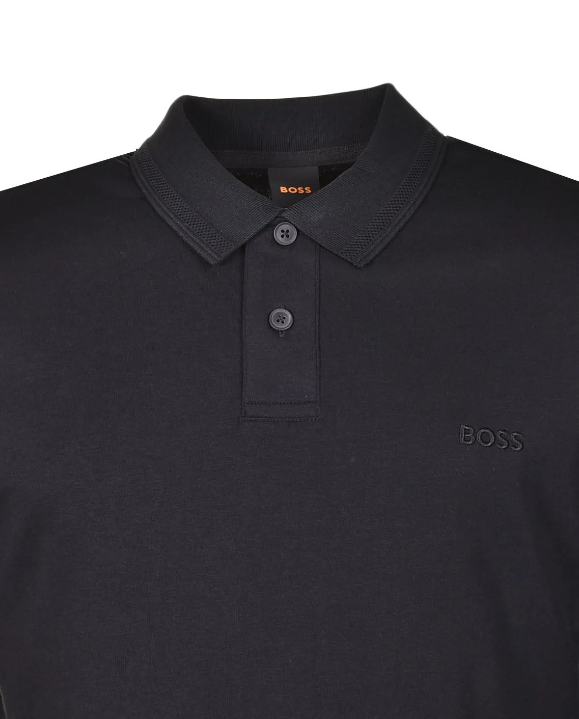 Pe Interlock Short Sleeve Polo Shirt Black sold by RAGAZZI product image thumbnail 3