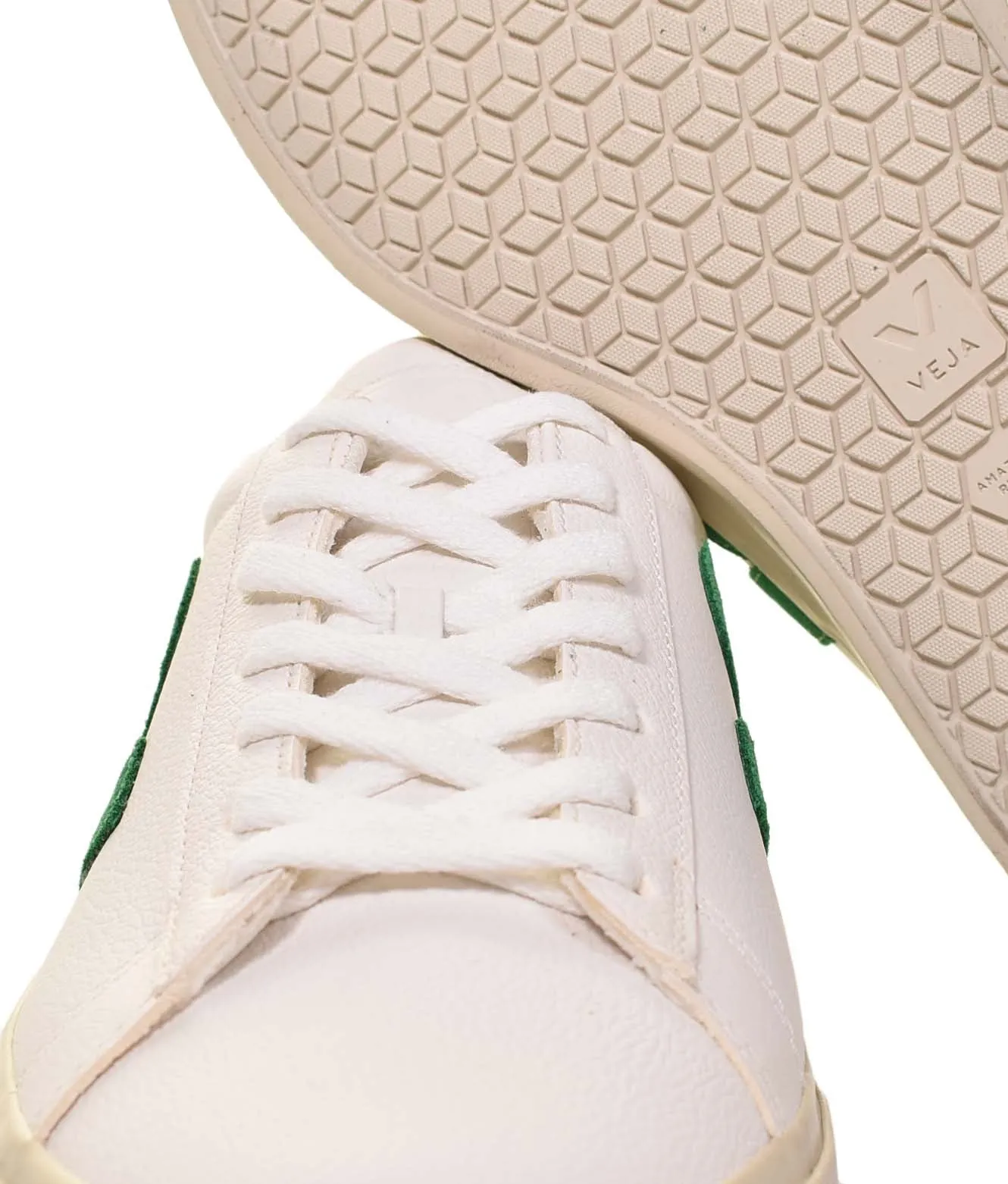 Campo Chromefree Leather Trainers Extra White Emeraude sold by RAGAZZI product image thumbnail 5