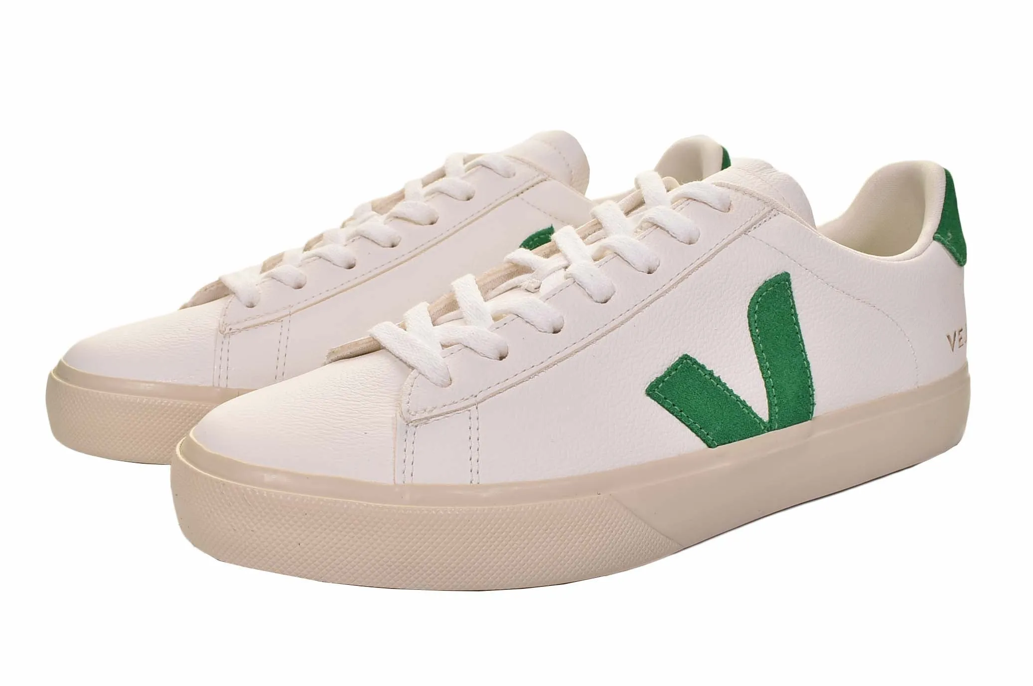 Campo Chromefree Leather Trainers Extra White Emeraude sold by RAGAZZI product image thumbnail 2