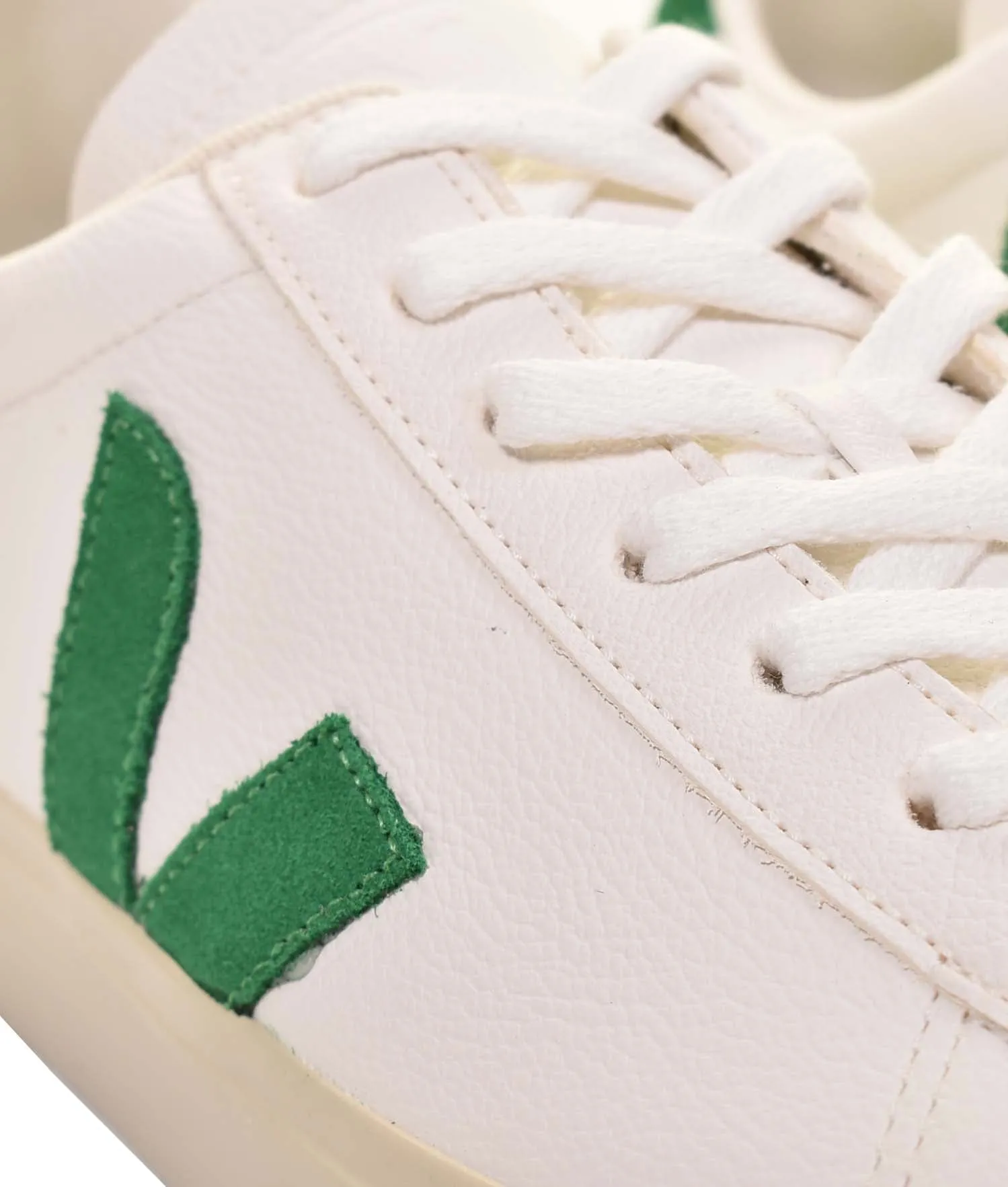 Campo Chromefree Leather Trainers Extra White Emeraude sold by RAGAZZI product image thumbnail 4