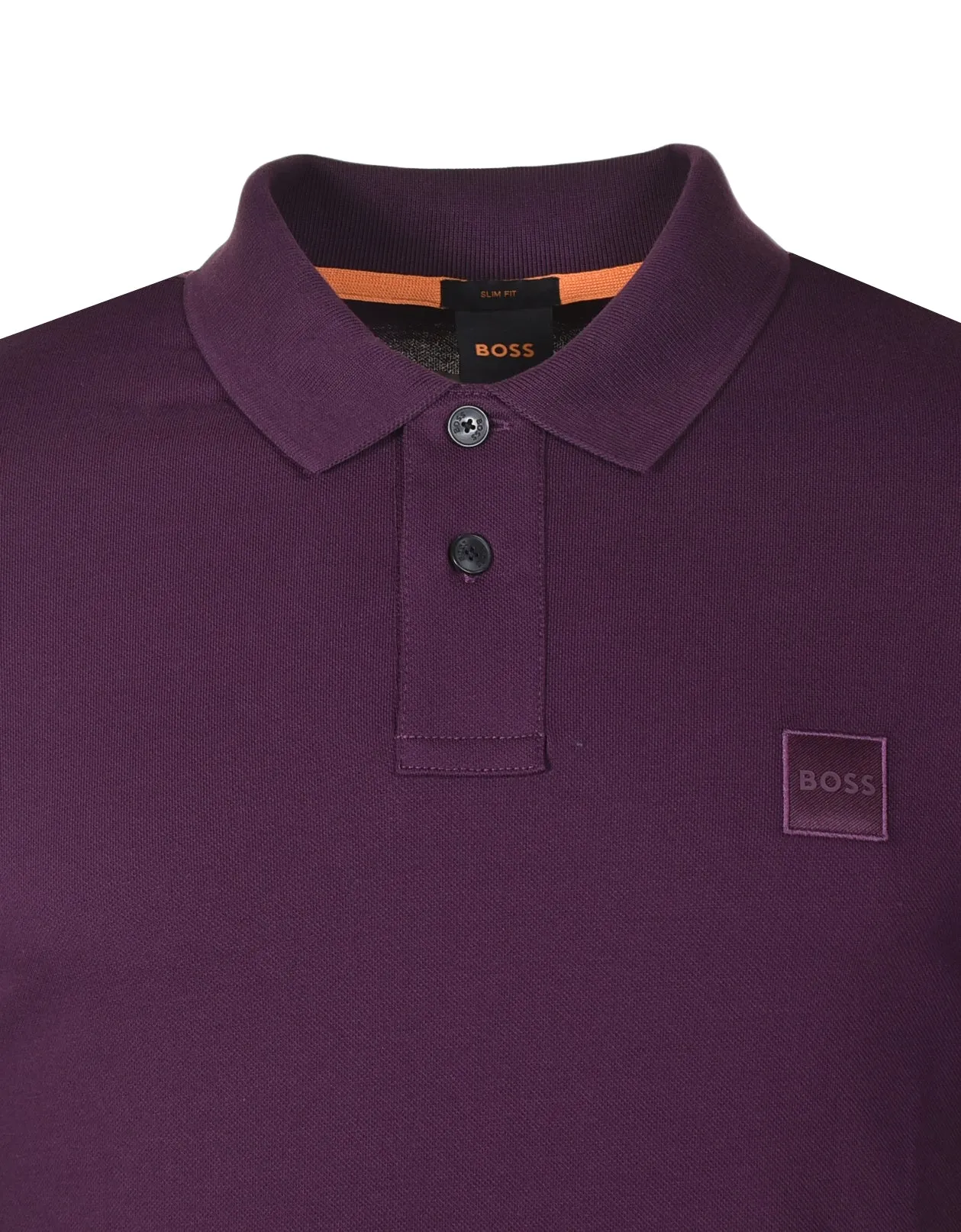 Passerby Long Sleeve Polo Shirt Medium Purple sold by RAGAZZI product image thumbnail 3