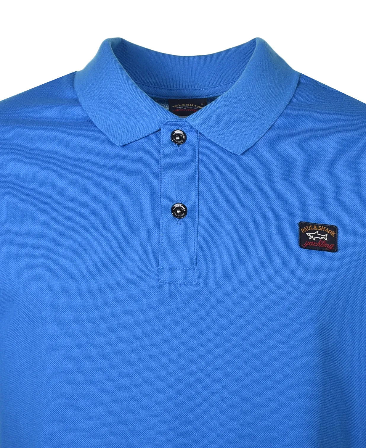Short Sleeve Polo Shirt Bright Blue sold by RAGAZZI product image thumbnail 3