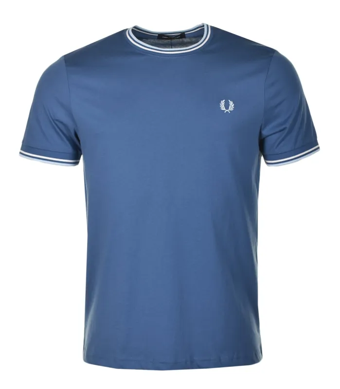 Twin Tipped T Shirt Midnight Blue sold by RAGAZZI