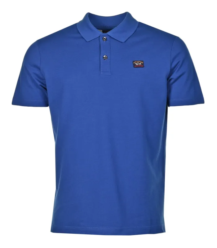 Short Sleeve Polo Shirt Blue sold by RAGAZZI