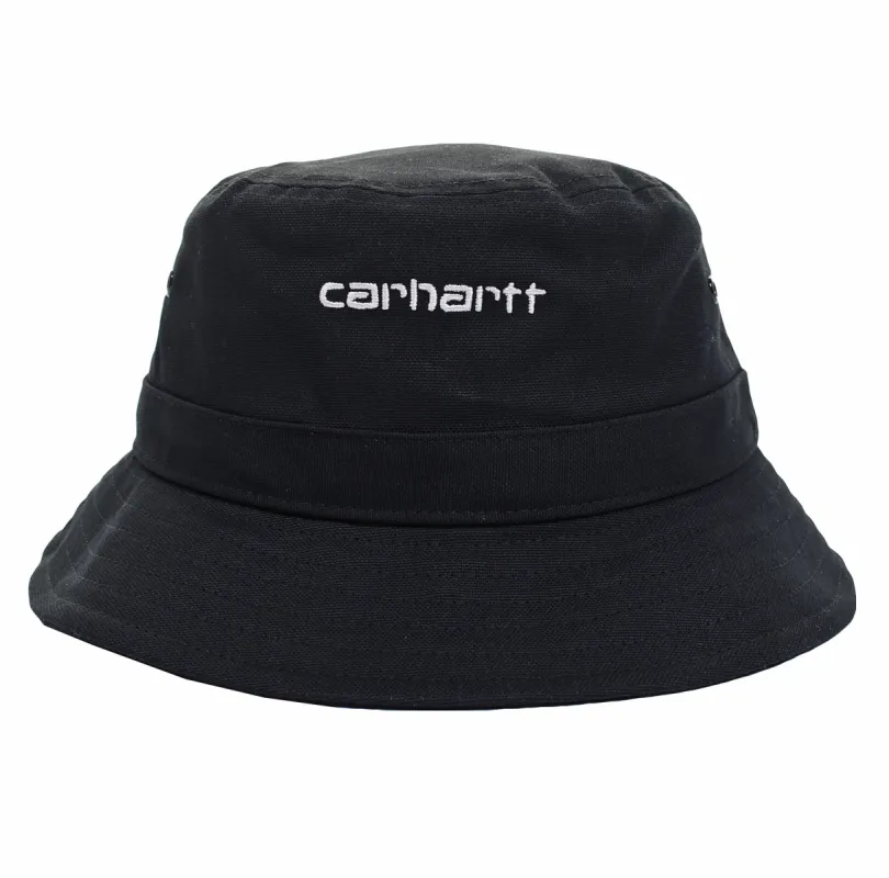 Script Bucket Hat Black sold by RAGAZZI