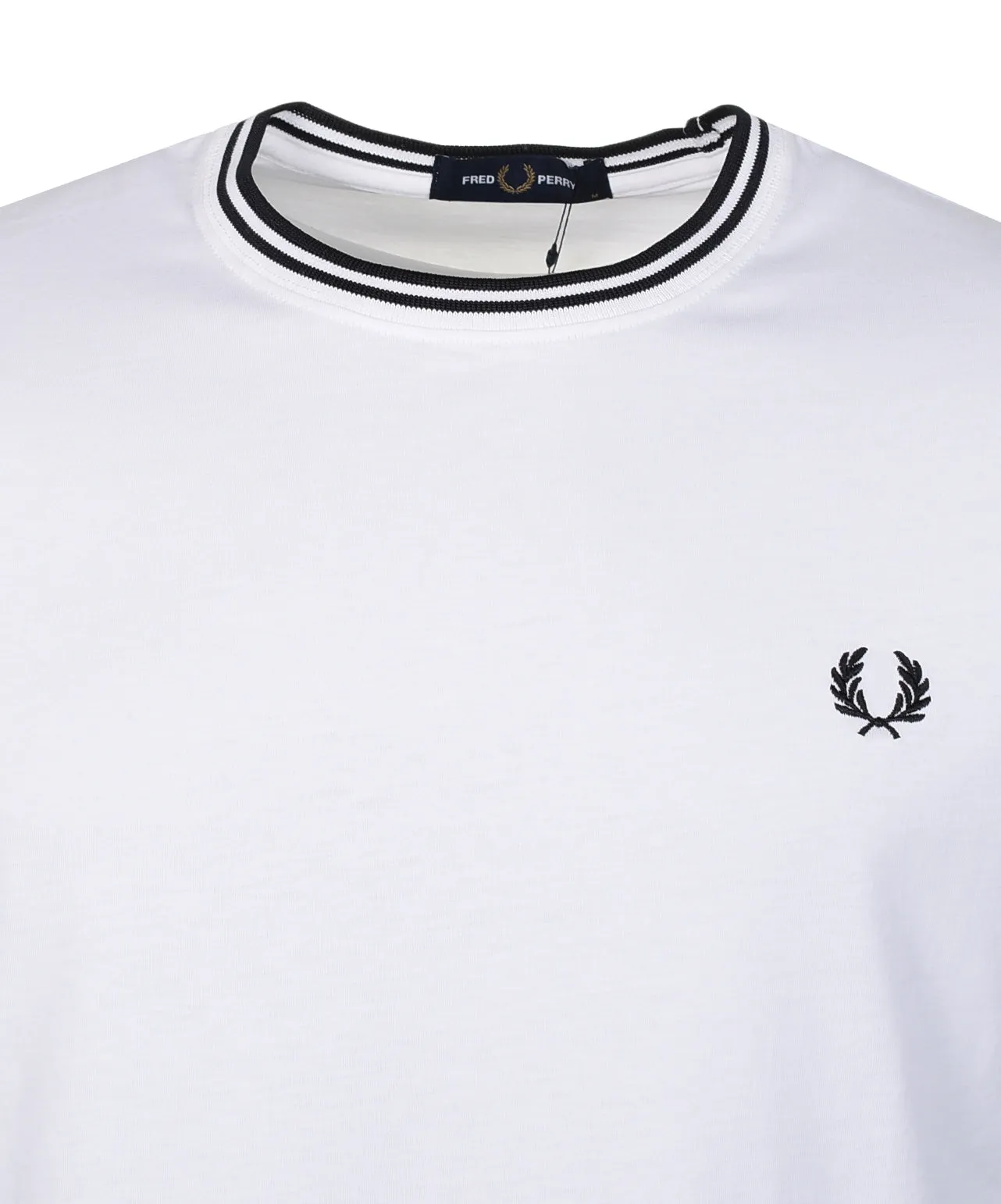 Twin Tipped T Shirt White sold by RAGAZZI product image thumbnail 3