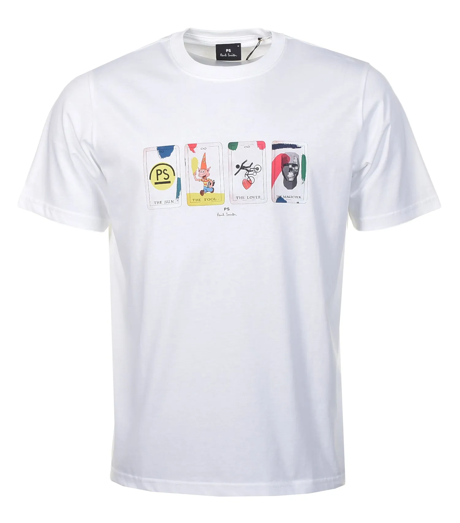 Regular Fit Ps Tarot T Shirt White sold by RAGAZZI