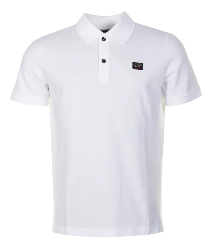 Short Sleeve Polo Shirt White sold by RAGAZZI