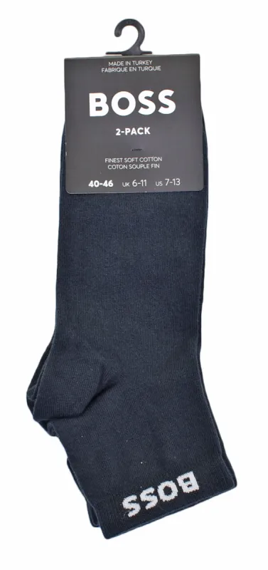 2 Pack SH Uni CC Trainer Socks Navy sold by RAGAZZI
