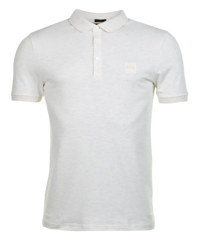 Passenger Short Sleeve Polo Shirt Light Beige sold by RAGAZZI