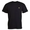 Short Sleeve Chase T Shirt Black Gold sold by RAGAZZI