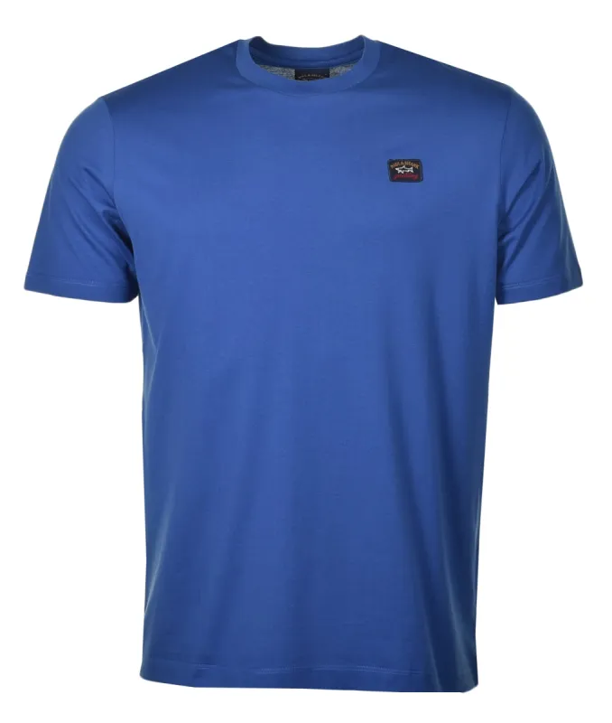 Short Sleeve T Shirt Blue made by RAGAZZI