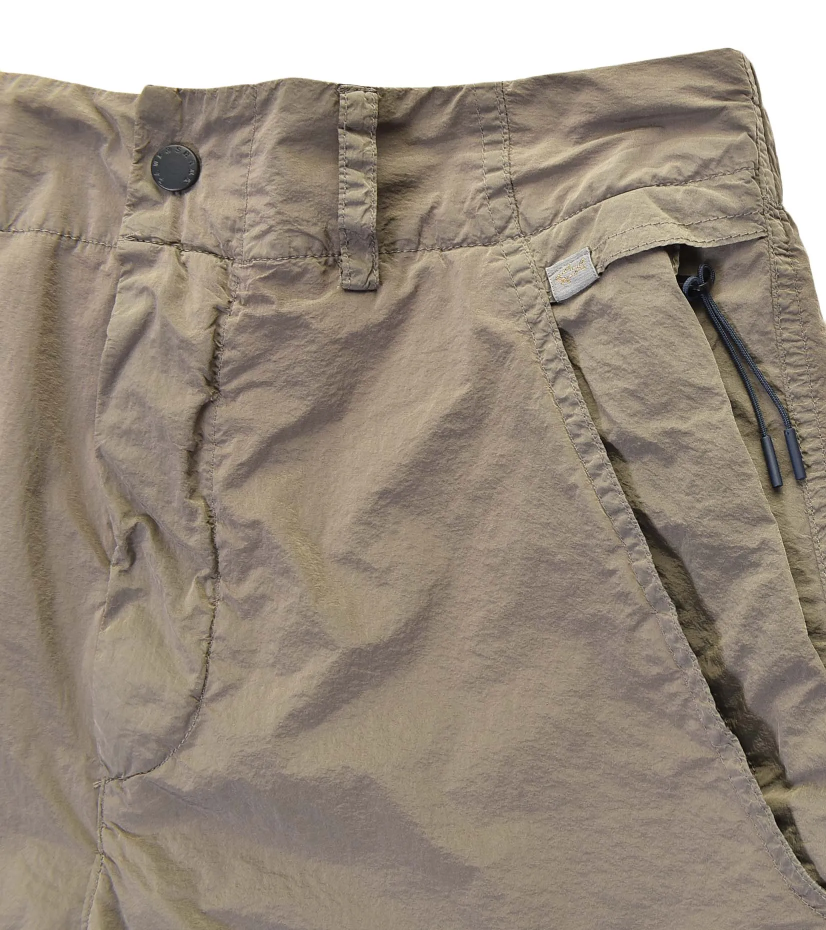 Nylon Cargo Shorts Khaki sold by RAGAZZI product image thumbnail 3