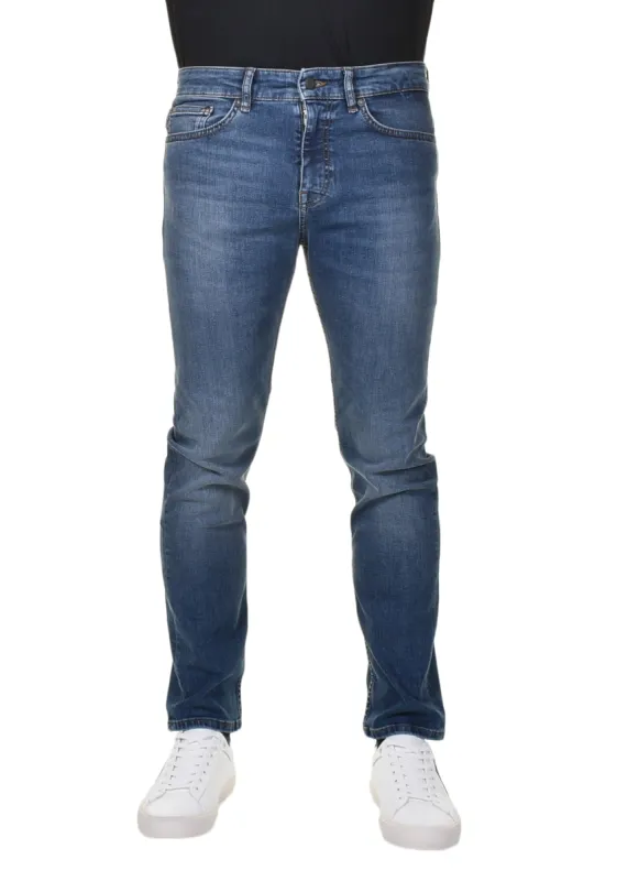 Delaware Slim Fit Stretch Jeans 439 Bright Blue made by RAGAZZI