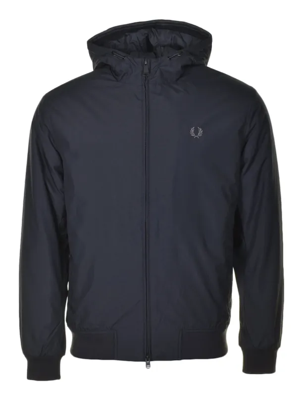 Padded Hooded Brentham Jacket Black sold by RAGAZZI