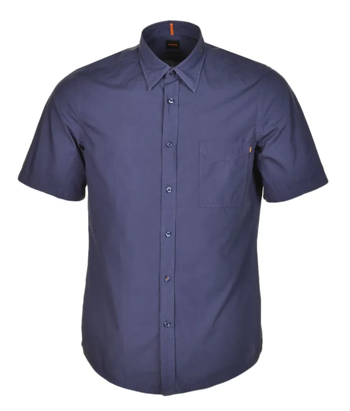 Relegant Short Sleeve Shirt Navy sold by RAGAZZI
