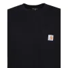 Short Sleeve Pocket T Shirt Black sold by RAGAZZI