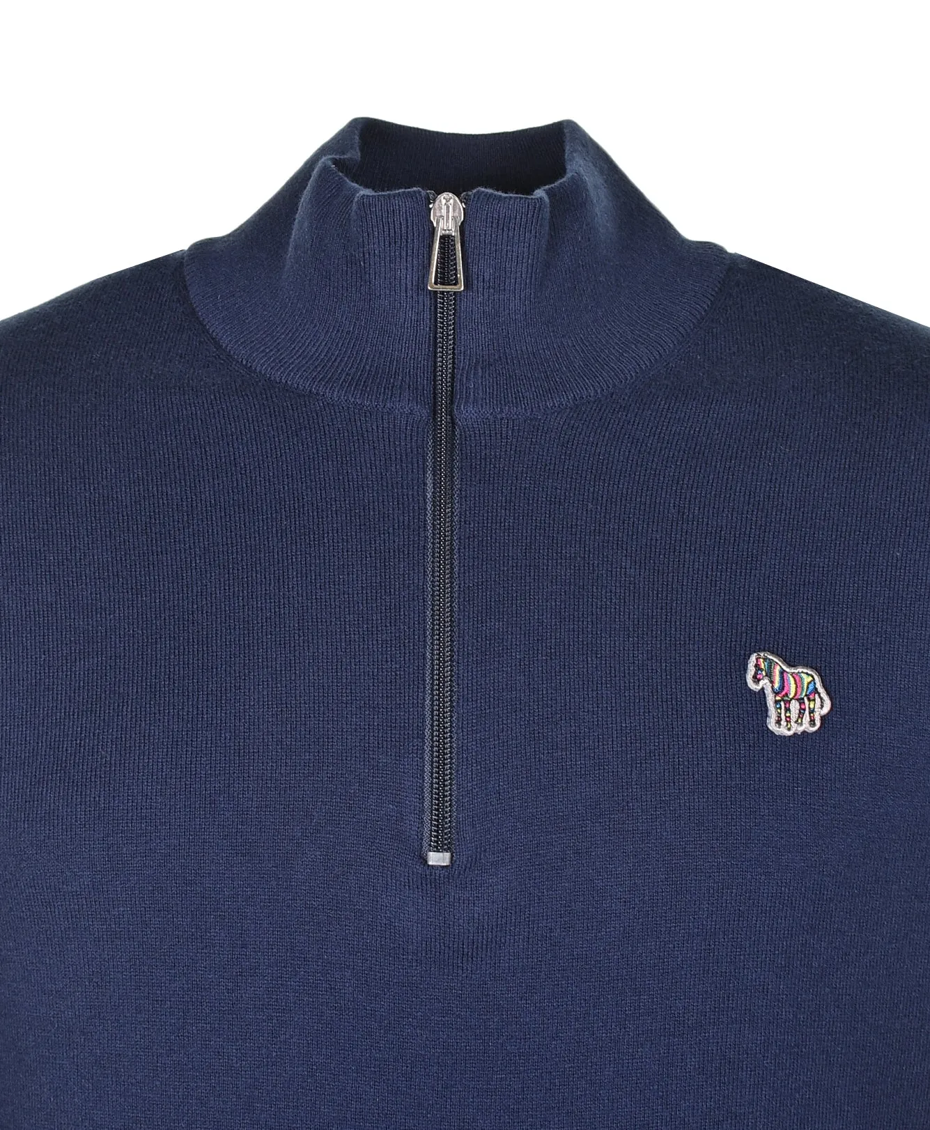 Knitted Zebra Quarter Zip Dark Navy sold by RAGAZZI product image thumbnail 3