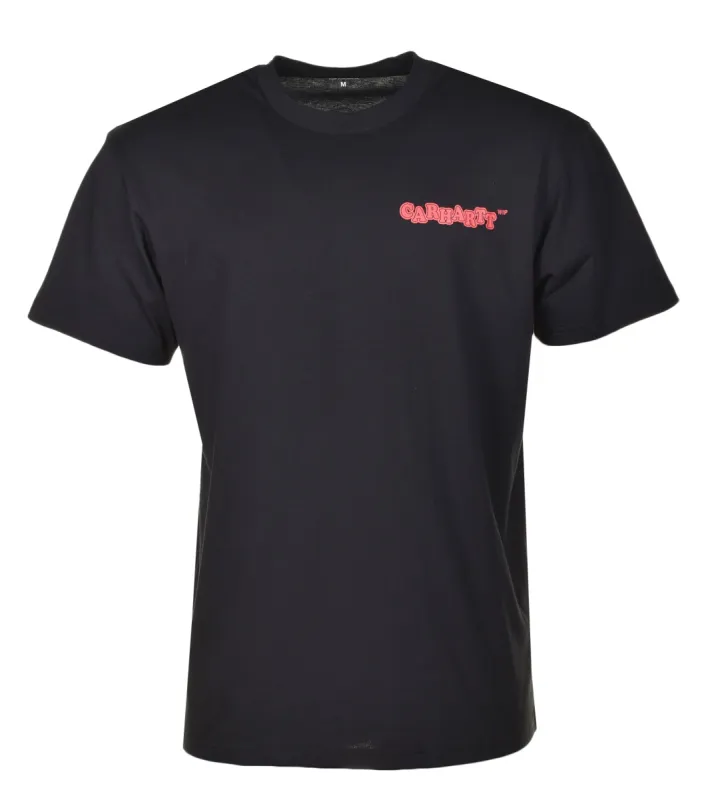 Short Sleeve Fast Food T Shirt Black sold by RAGAZZI