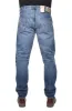 Regular Tapered Jeans Kaihara Pure Indigo Stretch Denim Blue Mid Dark Used sold by RAGAZZI